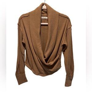 We The Free “Hold Me Close" faux wrap sweater. Size M.
